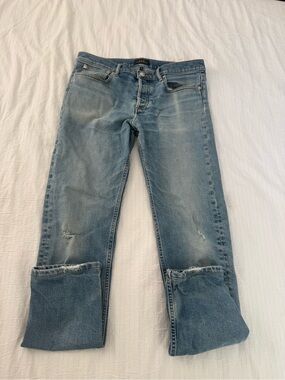 A.P.C. Light Blue Straight Men’s Jeans